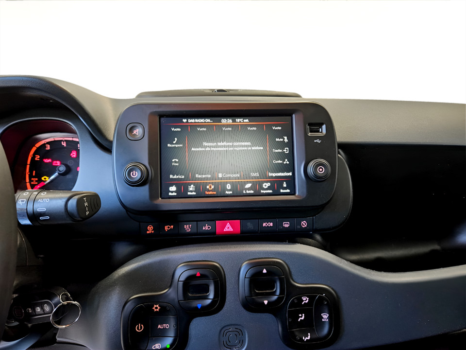 FIAT Panda 1.0 firefly hybrid Cross s&s 70cv 5p.ti Ibrido benzina Usato - 9