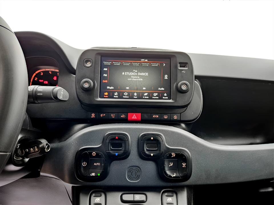 FIAT Panda 1.0 firefly hybrid Cross s&s 70cv 5p.ti Ibrido benzina Usato - 11