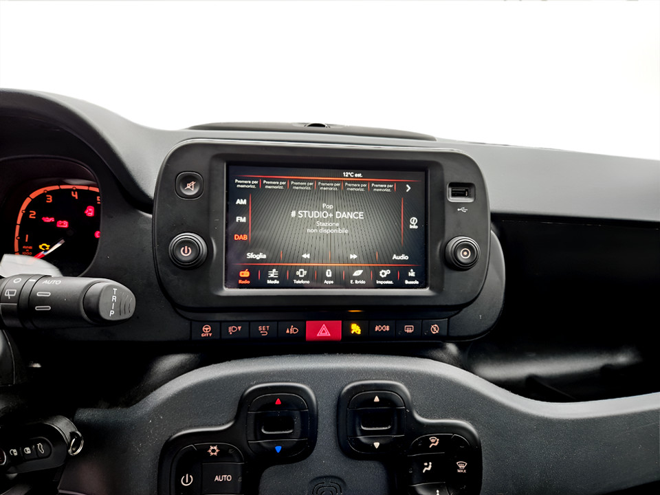 FIAT Panda 1.0 firefly hybrid Cross s&s 70cv 5p.ti Ibrido benzina Usato - 8